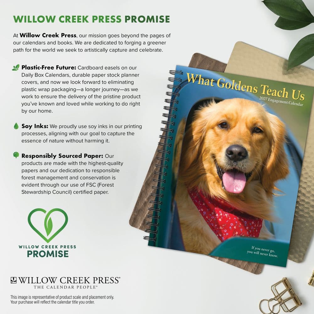 What Goldens Teach Us 2027 Engagement Planner Fifth Alternate Image