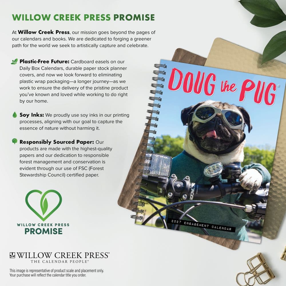 Doug the Pug 2027 Engagement Planner Fifth Alternate Image