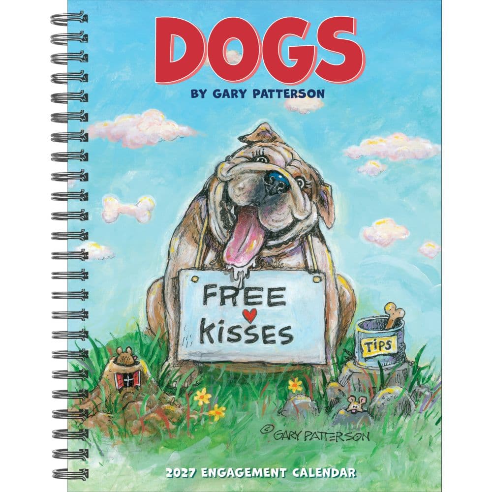 Dogs 2027 Engagement Planner by Gary Patterson Main Product Image