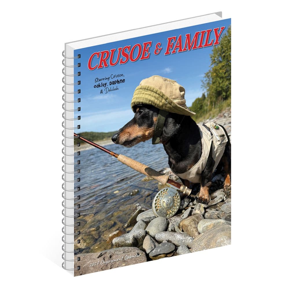 Crusoe The Celebrity Dachshund 2027 Engagement Planner Third Alternate Image