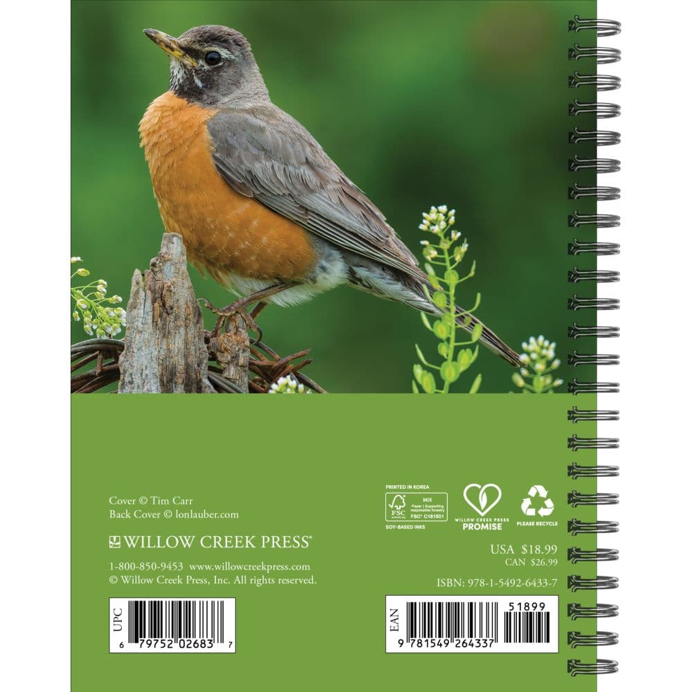 Backyard Birds 2027 Engagement Planner First Alternate Image