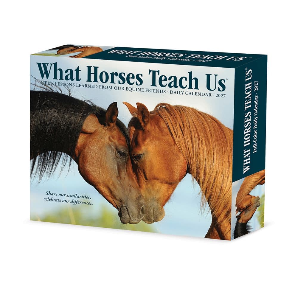 What Horses Teach Us 2027 Desk Calendar Main Product Image