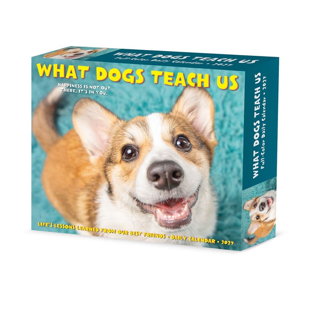 image What Dogs Teach Us 2027 Desk Calendar Main Product Image