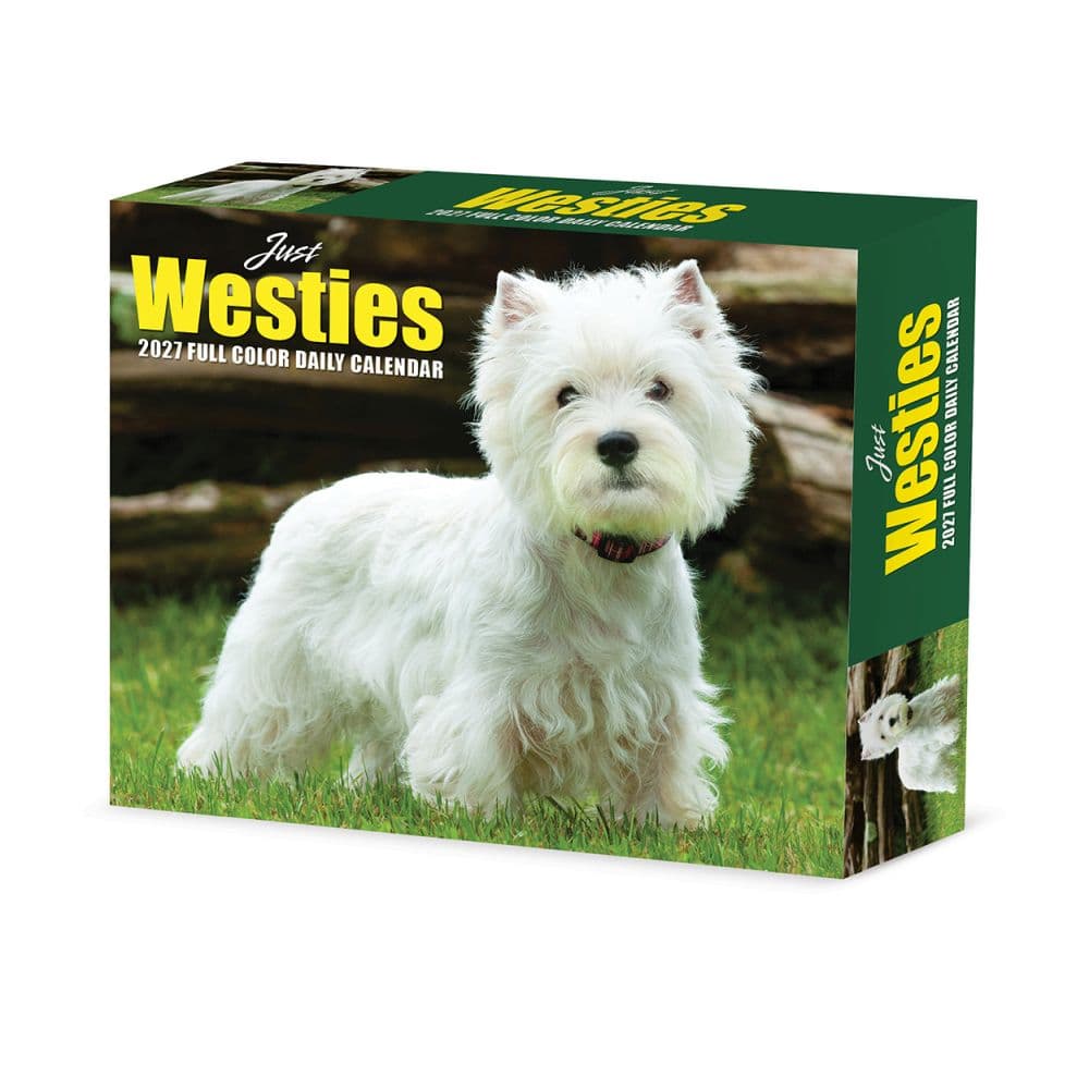 Just Westies 2027 Desk Calendar Main Product Image