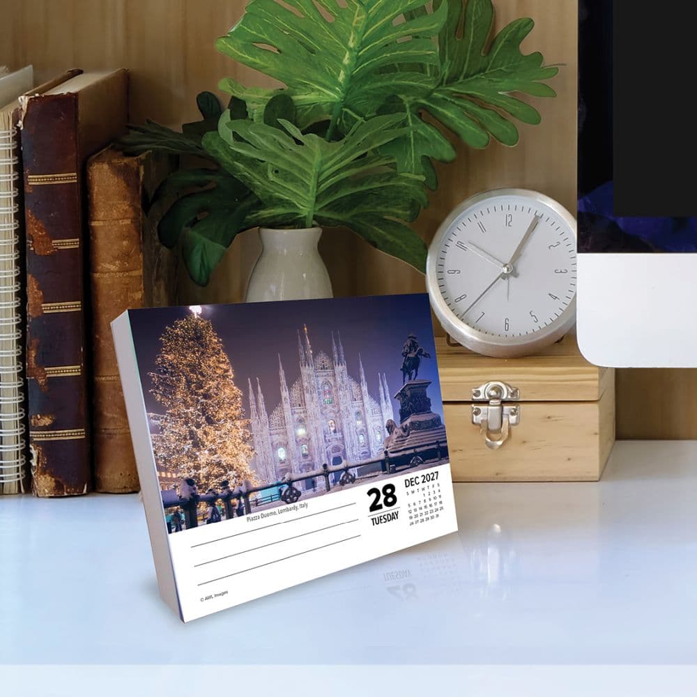 Travel Junkie 2027 Desk Calendar Second Alternate Image