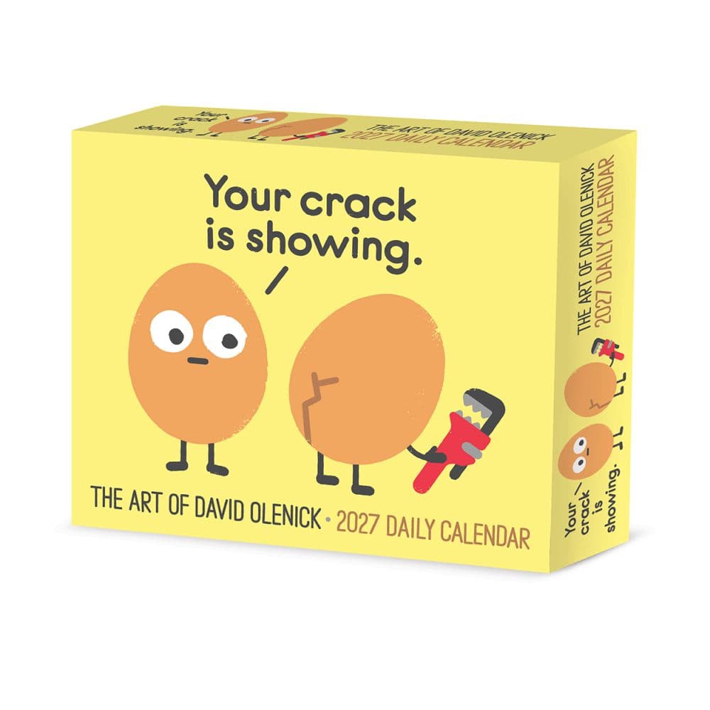 The Art of David Olenick 2027 Desk Calendar