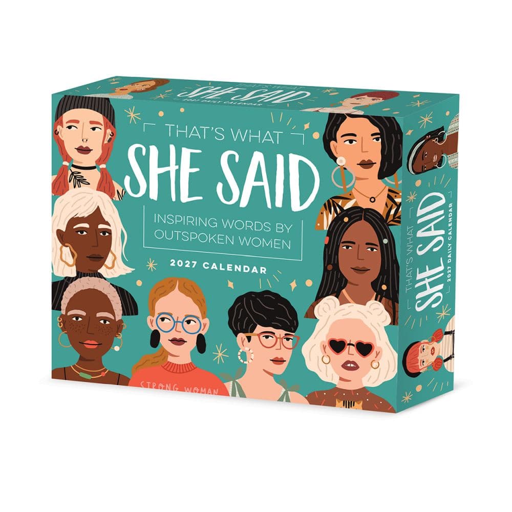 Thats What She Said 2027 Desk Calendar Main Product Image