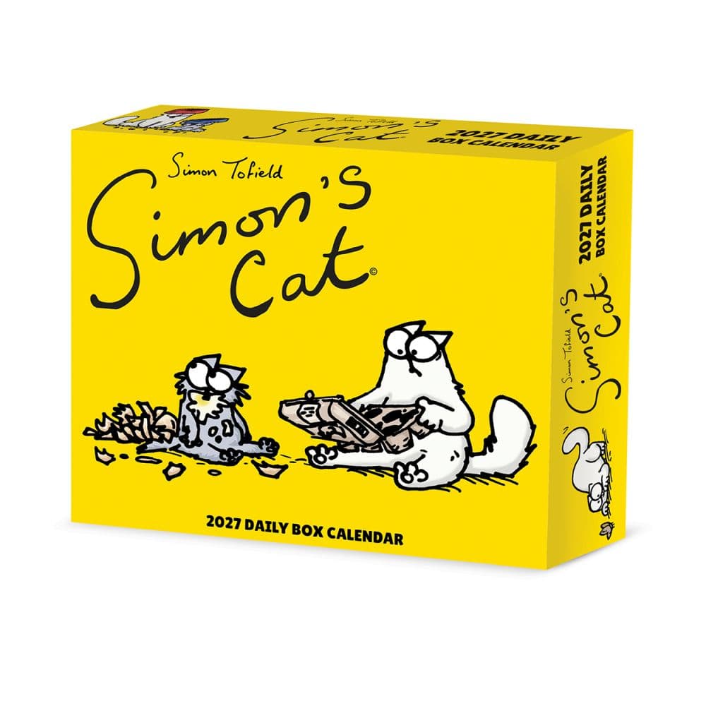 image Simons Cat 2027 Desk Calendar Main Product Image