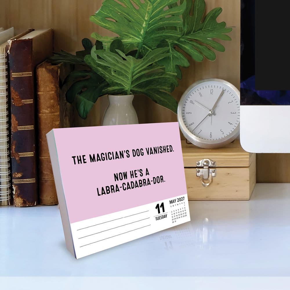 Pun Intended 2027 Desk Calendar Second Alternate Image