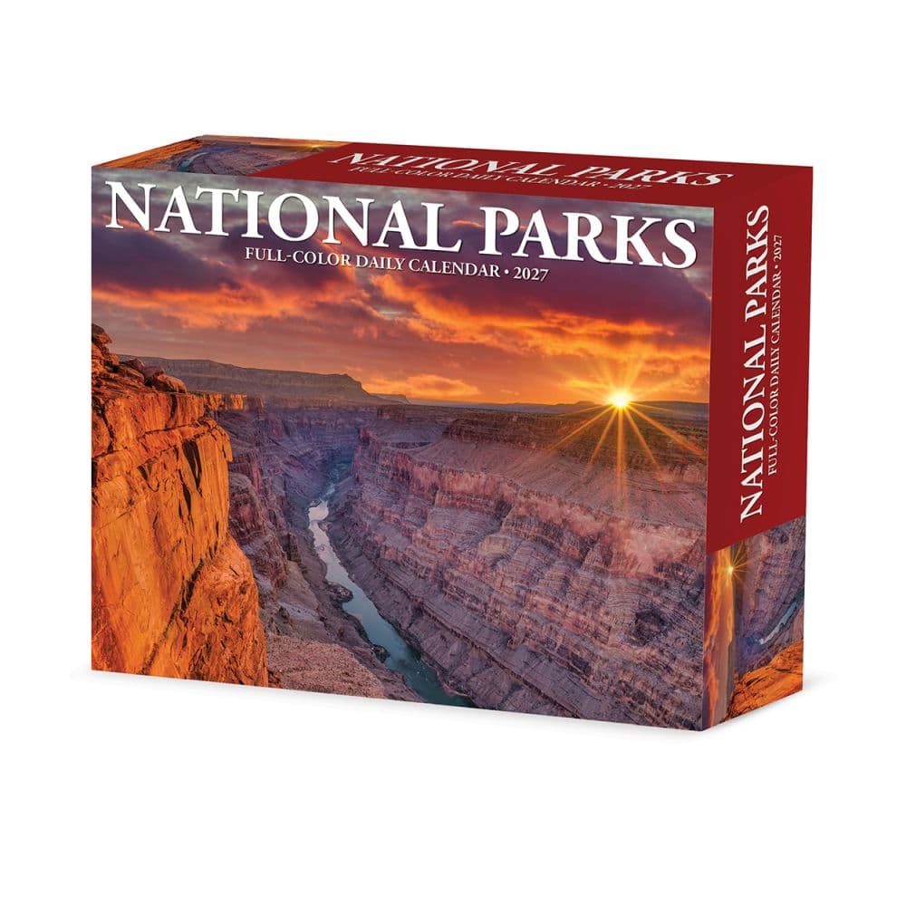 National Parks 2027 Desk Calendar Main Product Image