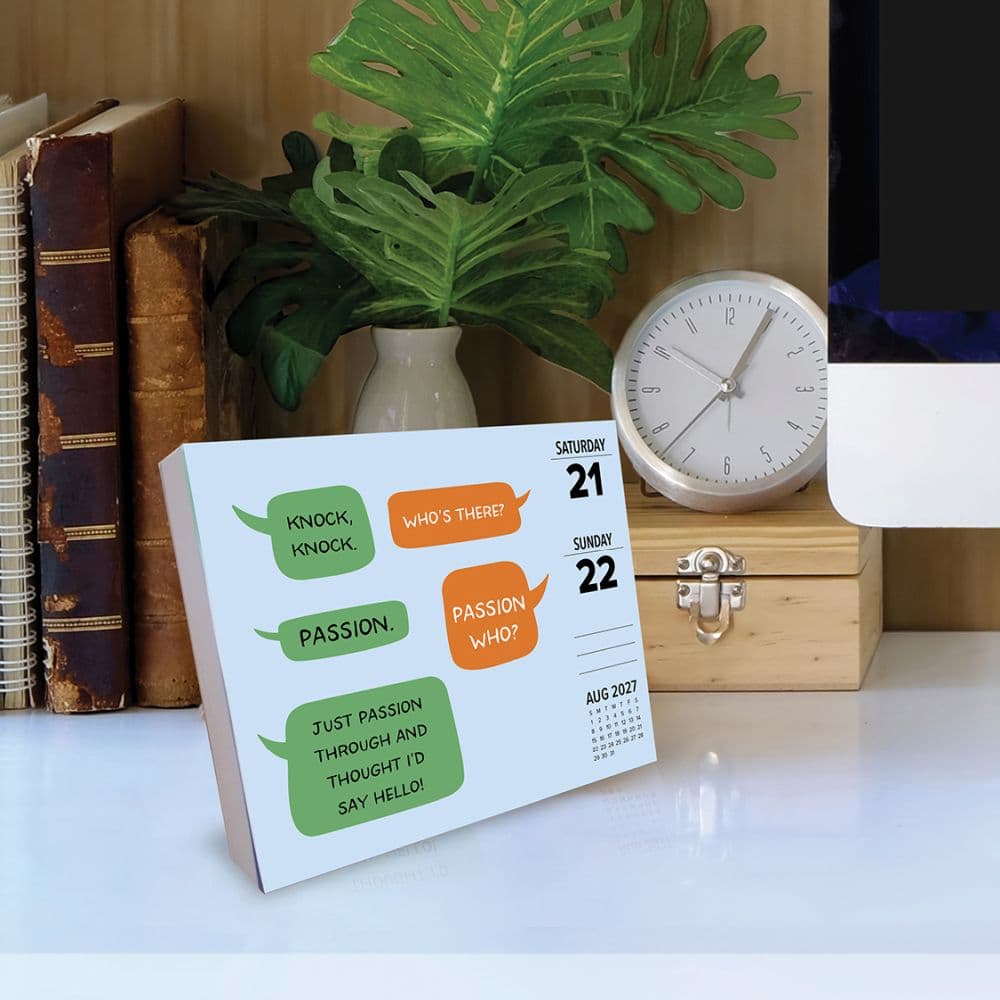 Knock Knock 2027 Desk Calendar Second Alternate Image