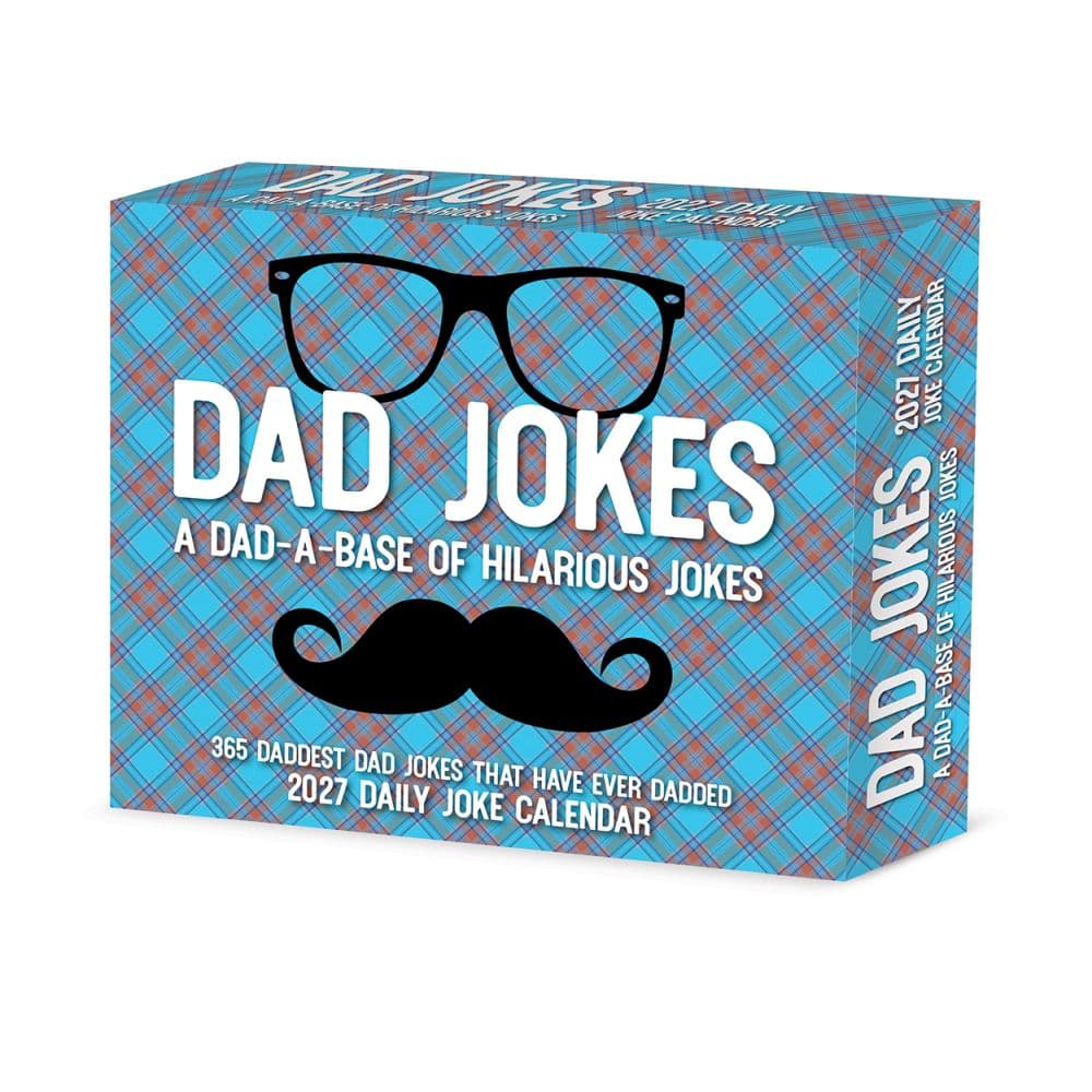 image Dad Jokes A Dad a Base of Hilarious Jokes 2027 Desk Calendar Main Product Image