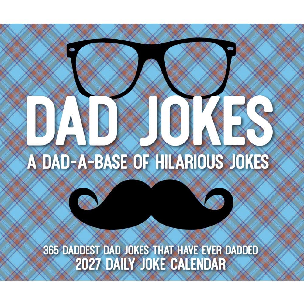 Dad Jokes A Dad a Base of Hilarious Jokes 2027 Desk Calendar Fourth Alternate Image