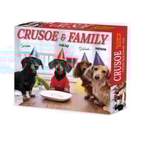 image Crusoe the Celebrity Dachshund 2027 Desk Calendar Main Product Image