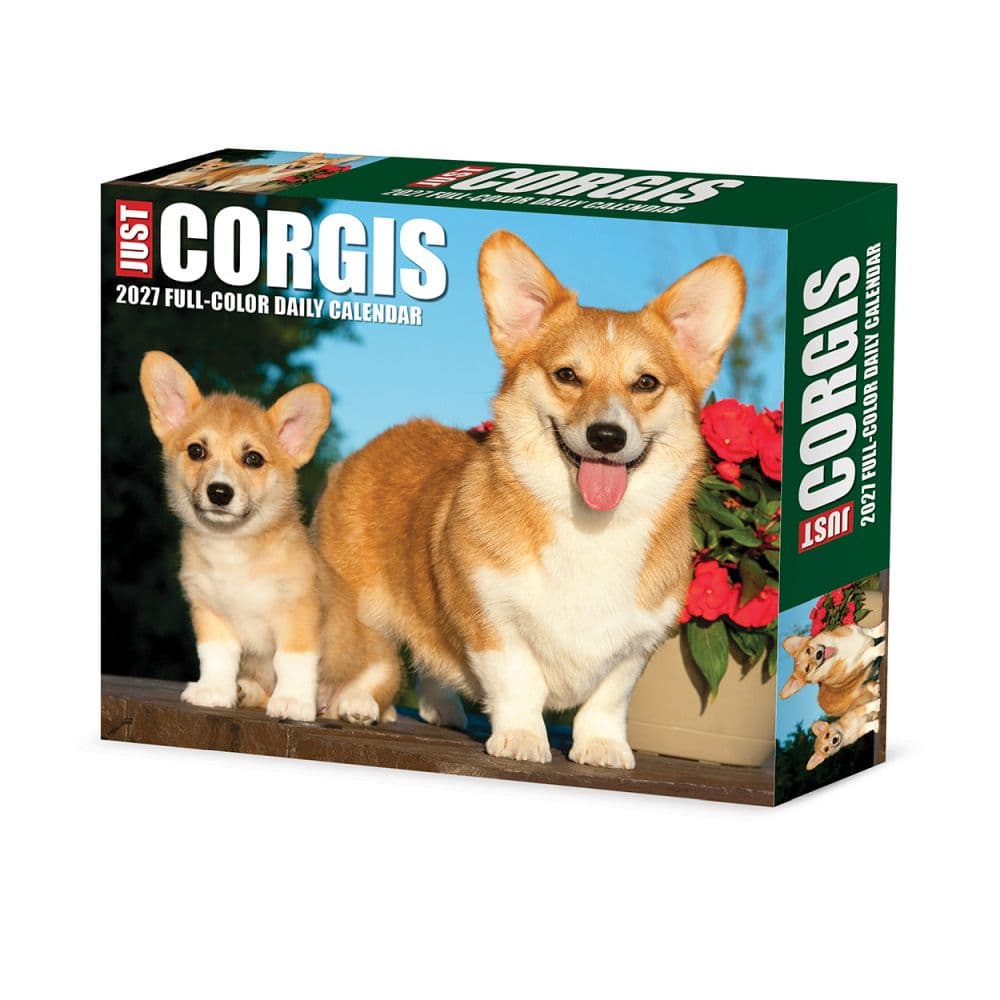 Just Corgis 2027 Desk Calendar Main Product Image