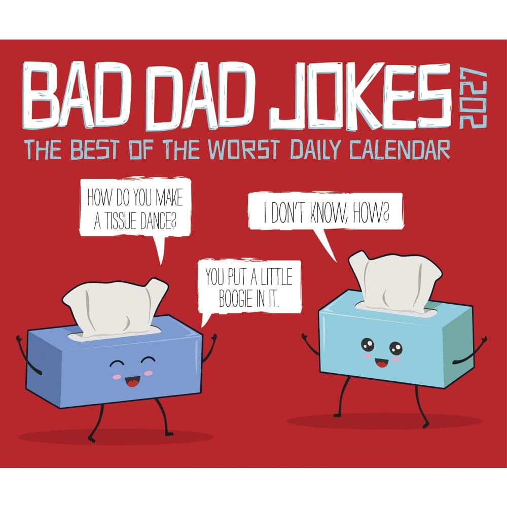 Bad Dad Jokes 2027 Desk Calendar Fourth Alternate Image