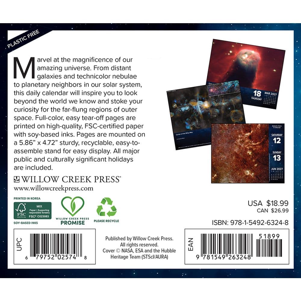 Astronomy 2027 Desk Calendar First Alternate Image