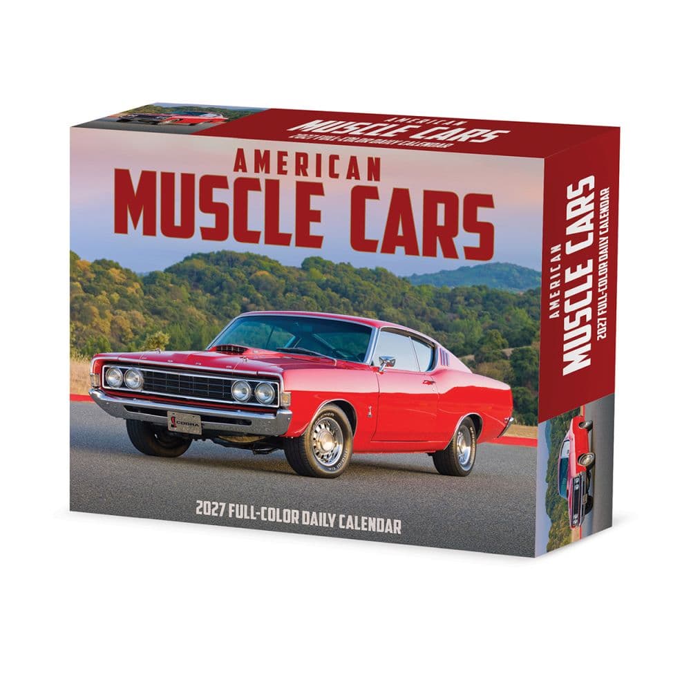 image American Muscle Cars 2027 Desk Calendar Main Product Image
