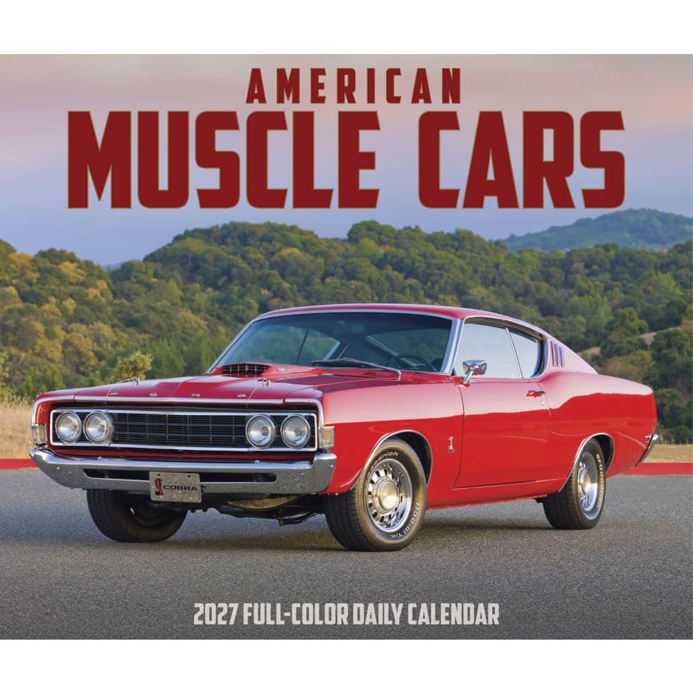 American Muscle Cars 2027 Desk Calendar Fourth Alternate Image