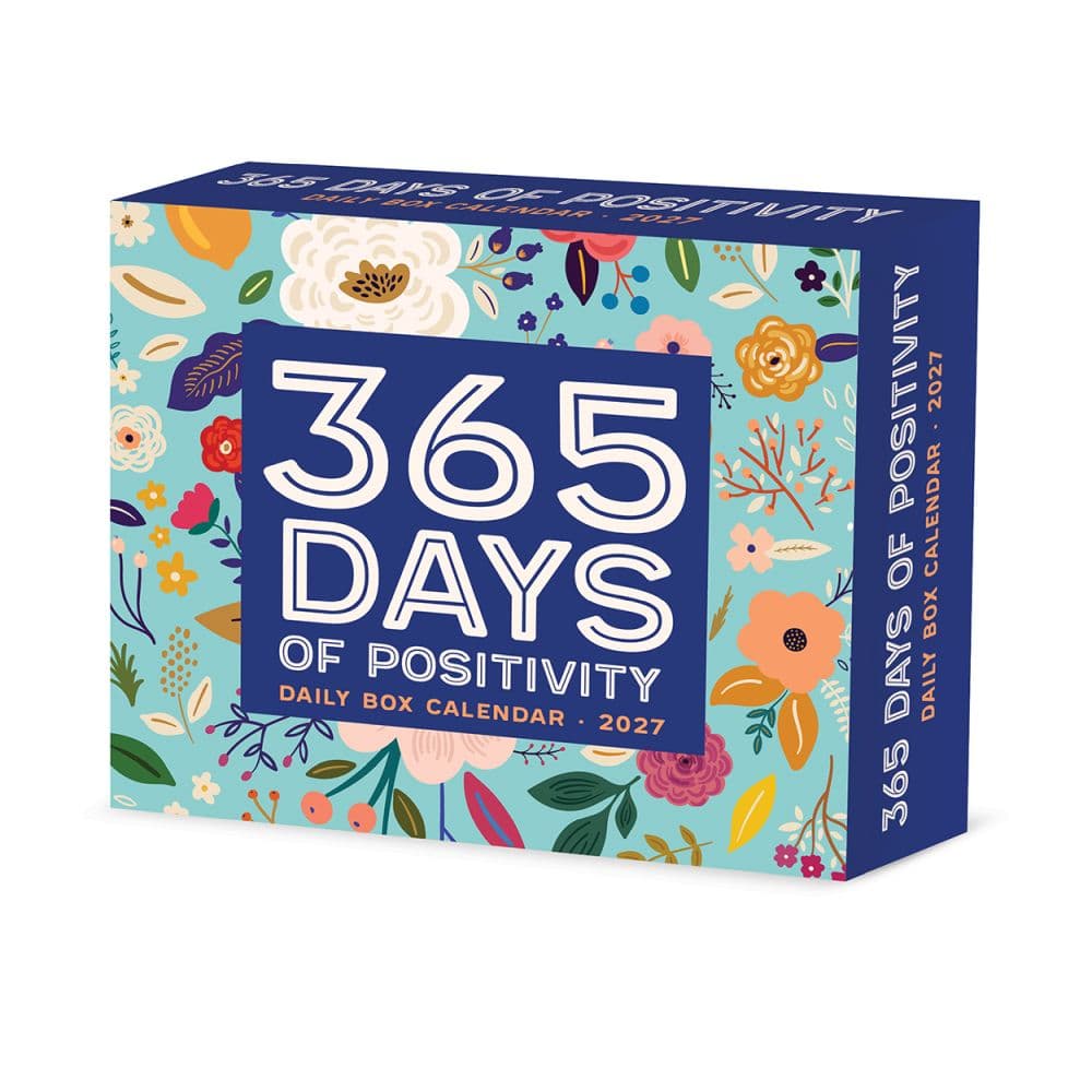 365 Days of Positivity 2027 Desk Calendar Main Product Image