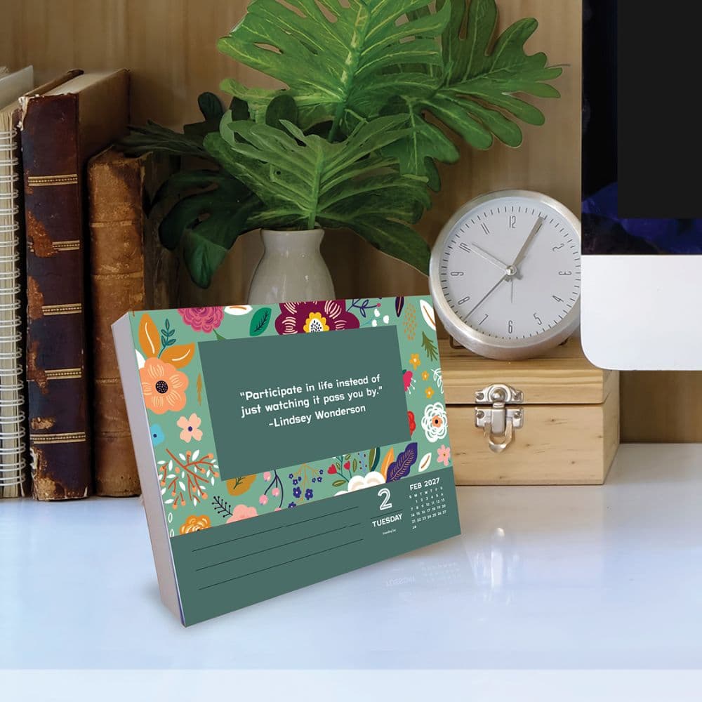 365 Days of Positivity 2027 Desk Calendar Second Alternate Image