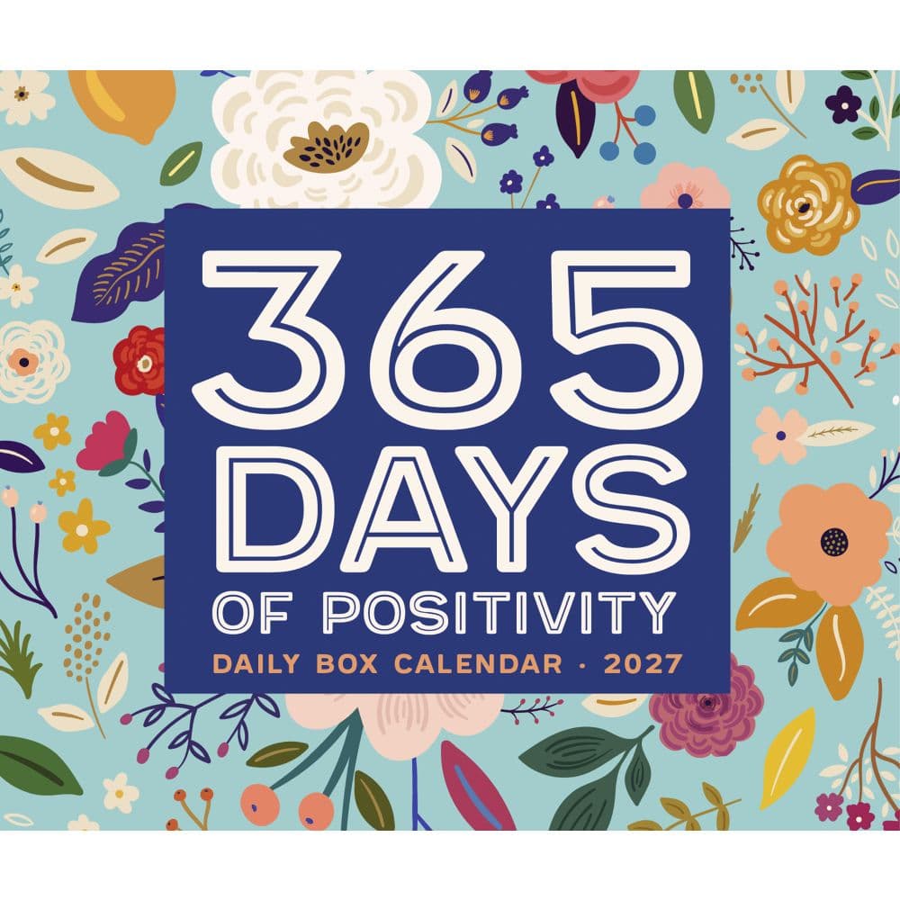 365 Days of Positivity 2027 Desk Calendar Fourth Alternate Image