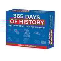 image 365 Days of History 2027 Desk Calendar Main Product Image