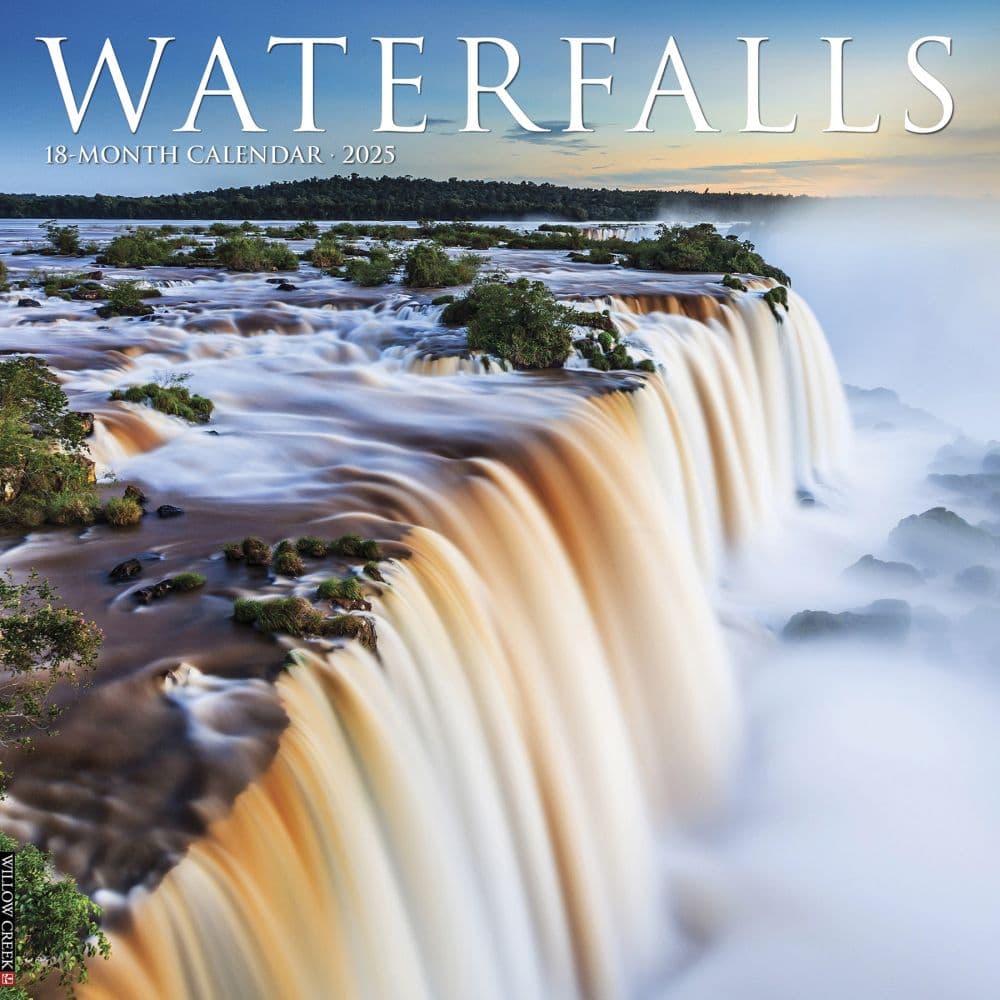 Waterfalls 2027 Mini Wall Calendar Main Product Image