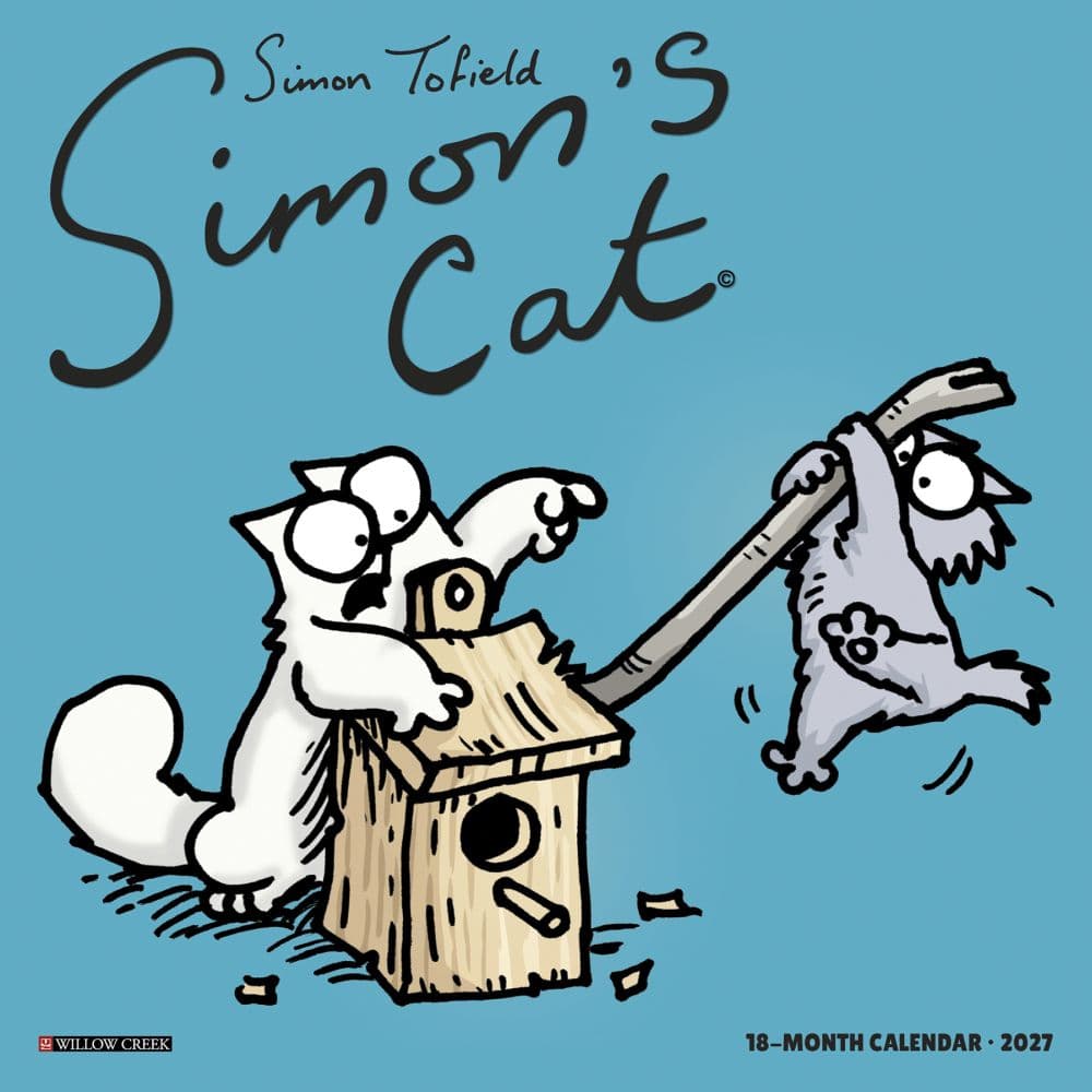 Simons Cat 2027 Mini Wall Calendar Main Product Image