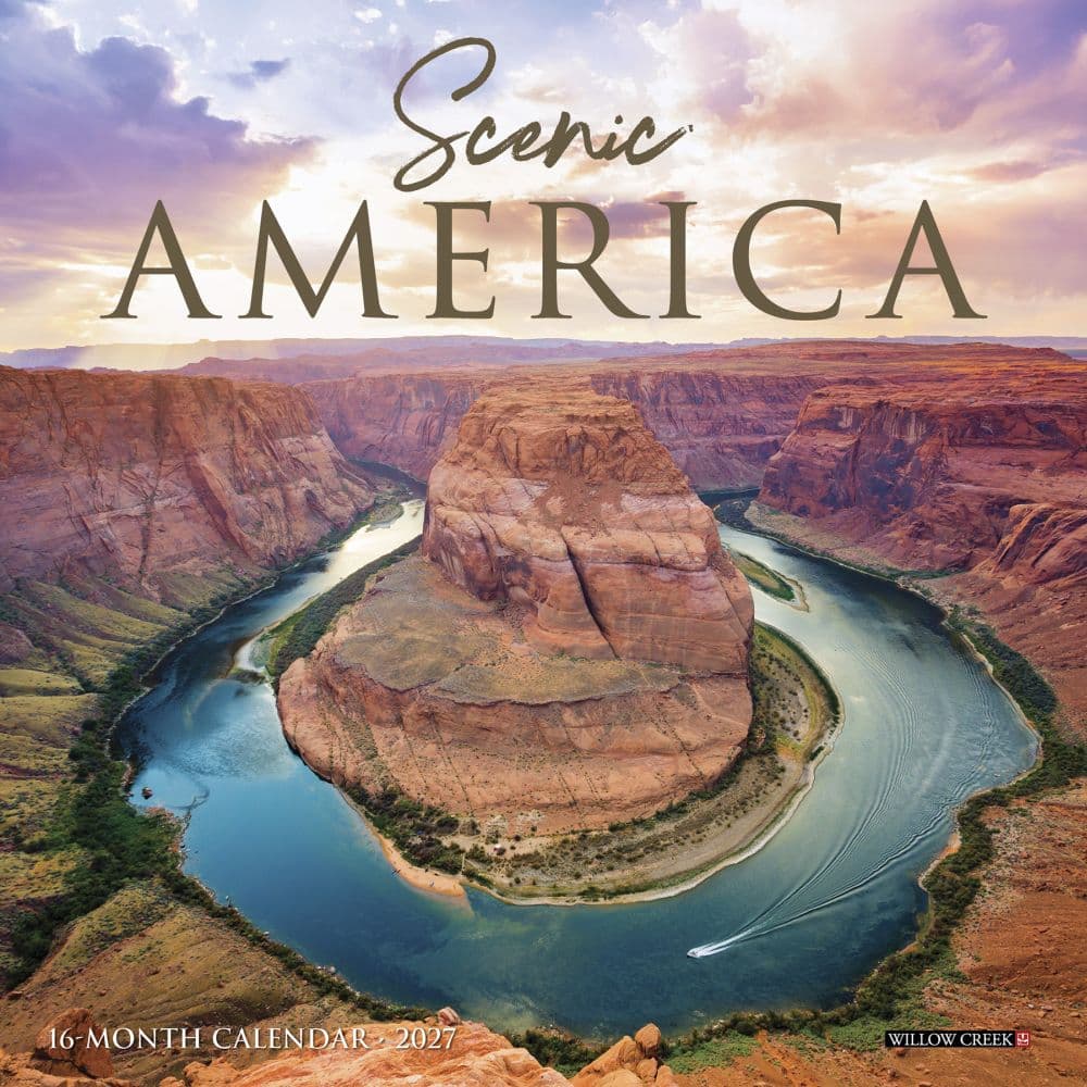 Scenic America 2027 Mini Wall Calendar Main Product Image