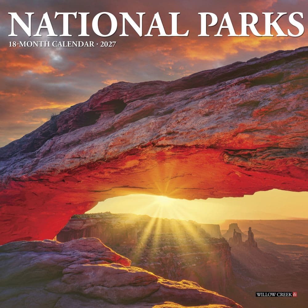 National Parks 2027 Mini Wall Calendar Main Product Image
