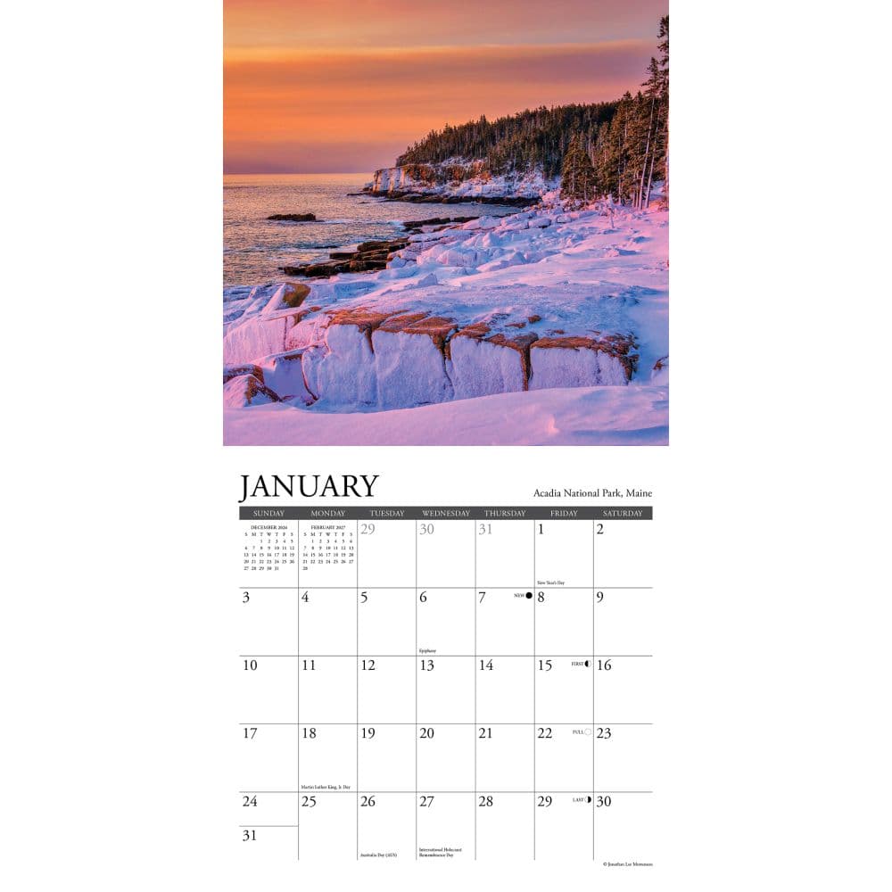 National Parks 2027 Mini Wall Calendar Second Alternate Image