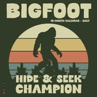 image Bigfoot 2027 Mini Wall Calendar Main Product Image