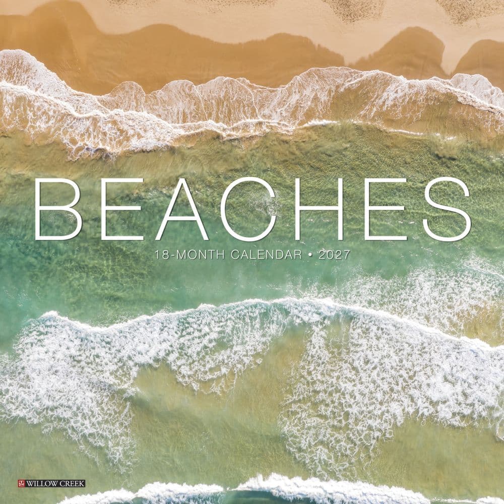 image Beaches 2027 Mini Wall Calendar Main Product Image