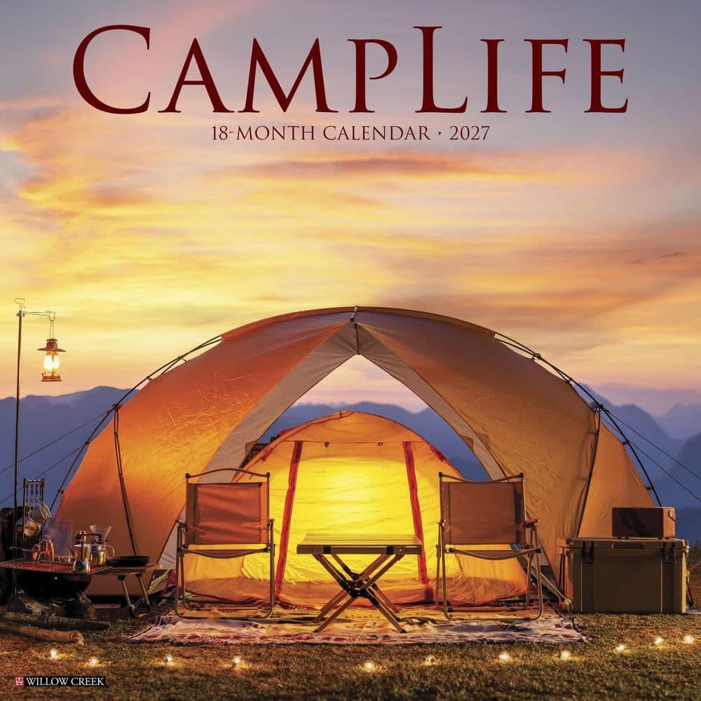 image Camp Life 2027 Wall Calendar Main Product Image