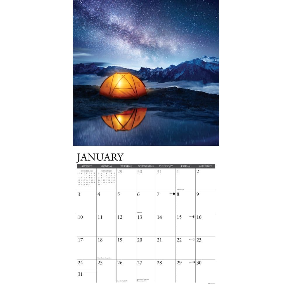 Camp Life 2027 Wall Calendar Second Alternate Image