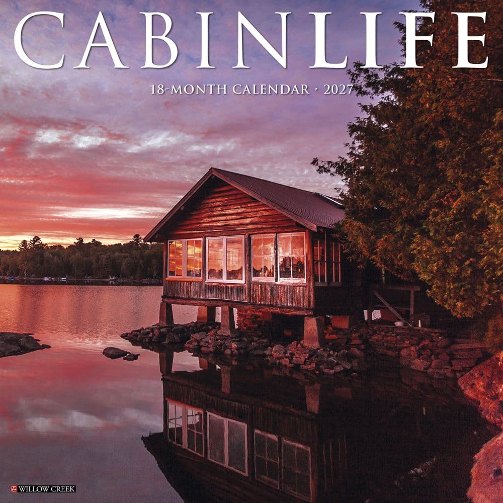 Cabin Life 2027 Wall Calendar Main Product Image