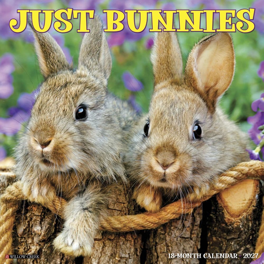Just Bunnies 2027 Wall Calendar Main Product Image