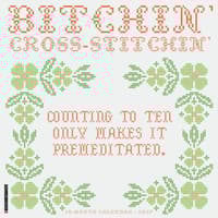 image Bitchin Cross Stitchin 2027 Wall Calendar Main Product Image