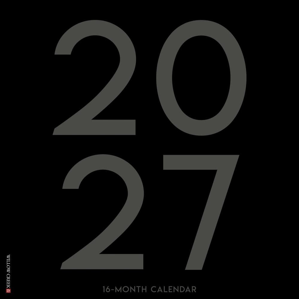 image Big Day Large Print and Grid 2027 Wall Calendar Main Product Image