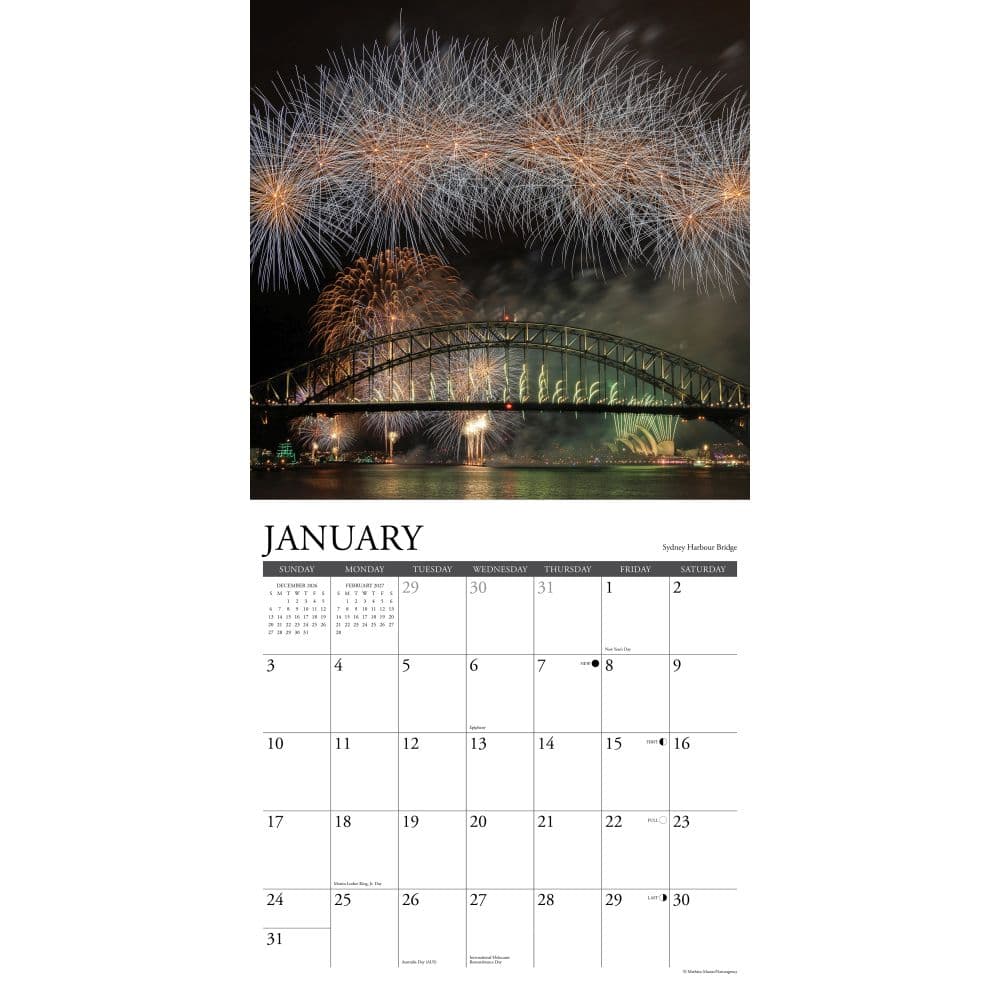 Australia 2027 Wall Calendar Second Alternate Image