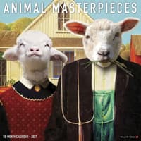 image Animal Masterpieces 2027 Wall Calendar Main Product Image