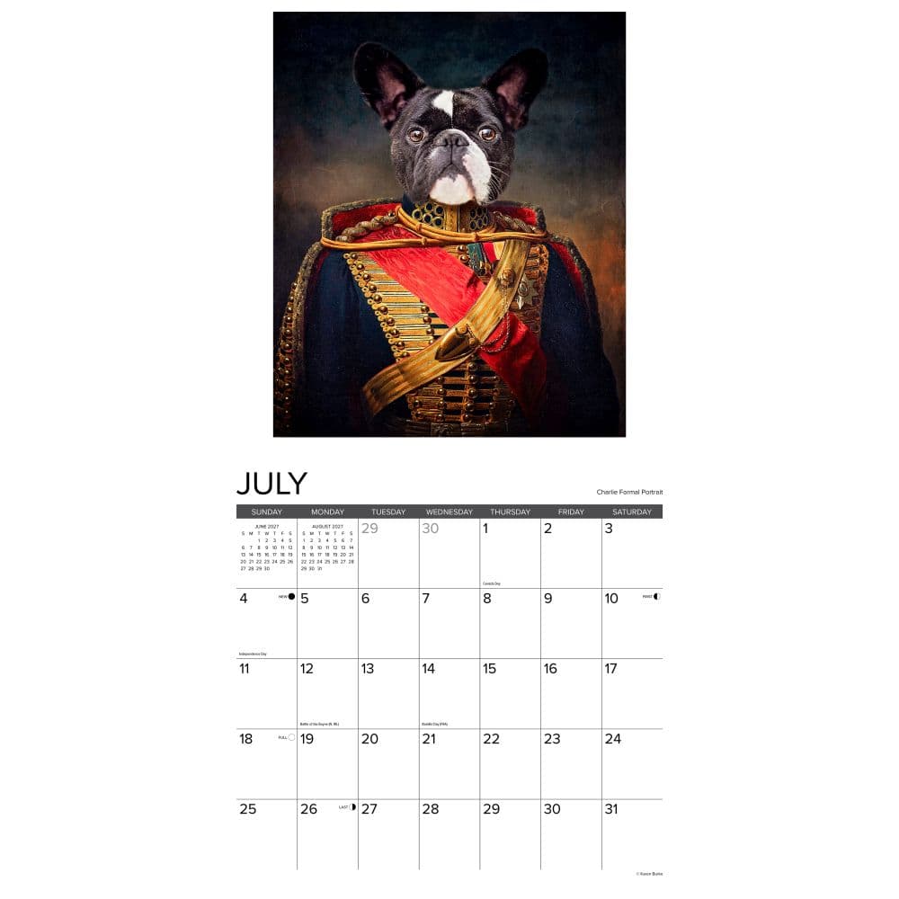 Animal Masterpieces 2027 Wall Calendar Second Alternate Image
