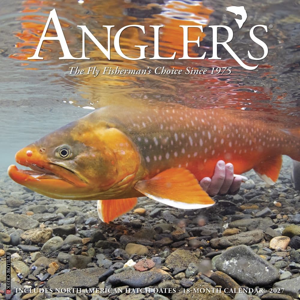 Anglers 2027 Wall Calendar Main Product Image