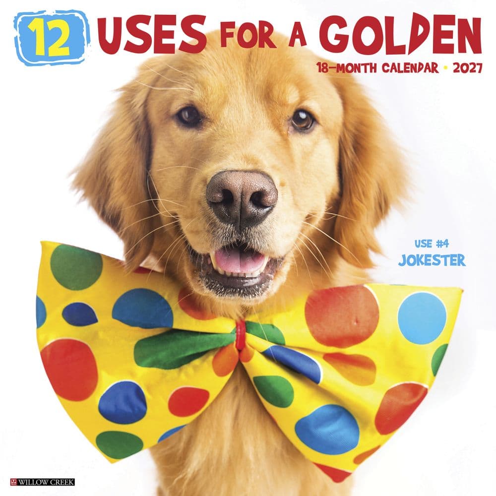 image 12 Uses For A Golden 2027 Wall Calendar Main Product Image