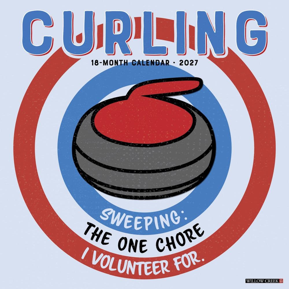 Curling 2027 Wall Calendar Main Product Image