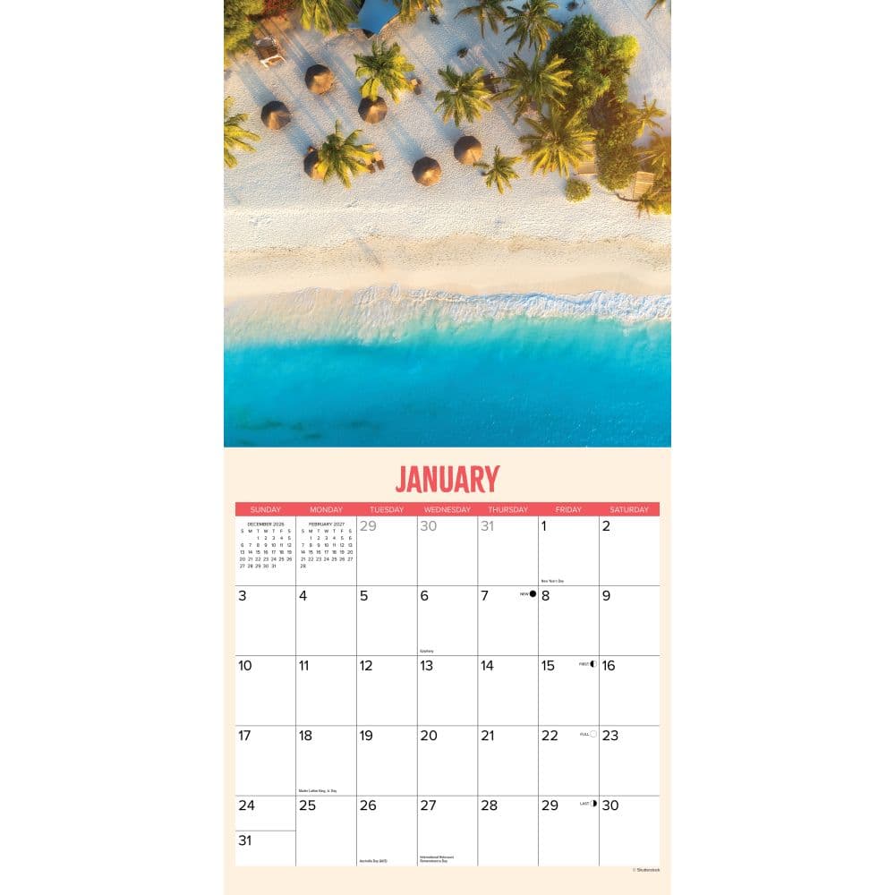 Tropic Like Its Hot 2027 Wall Calendar Second Alternate Image