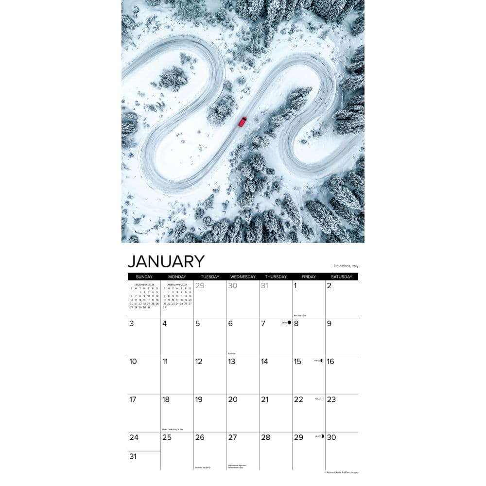 Roaming Our Planet 2027 Wall Calendar Second Alternate Image