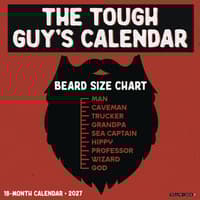 image Tough Guys 2027 Wall Calendar Main Product Image