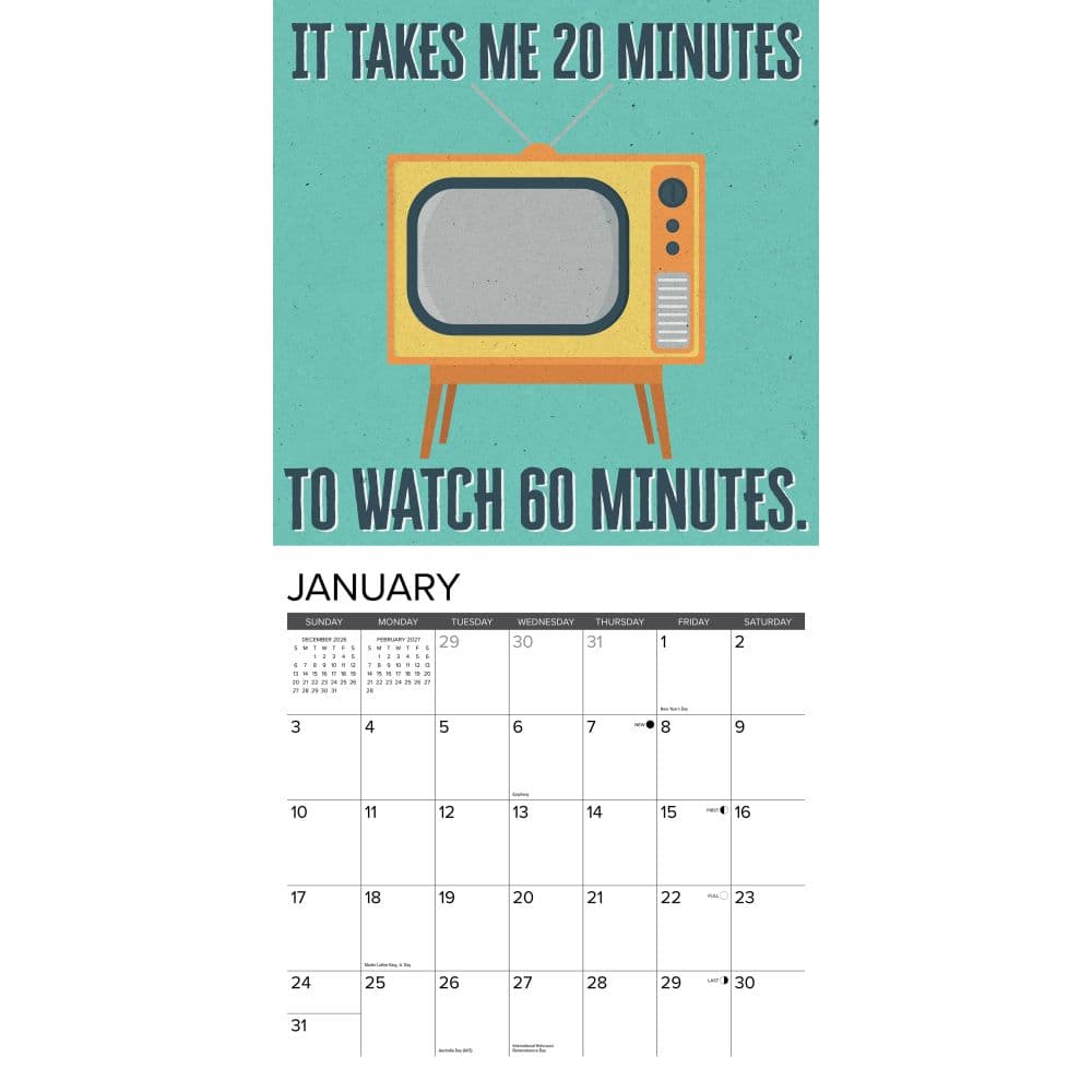 Tough Guys 2027 Wall Calendar Second Alternate Image